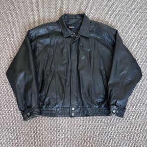 Vintage Wilsons Leather Bomber Jacket Distressed Thinsulate Men’s 2XL